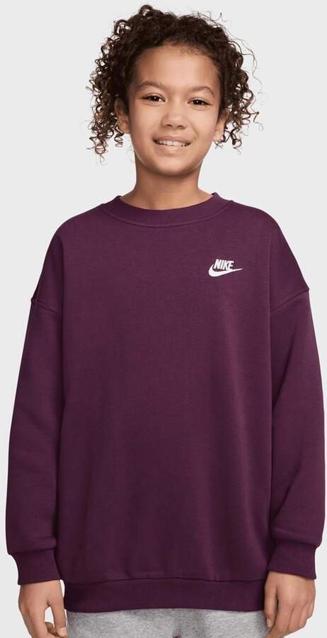 Nike Sportswear Club Fleece Oversized Sweatshirt Unisex Hoodies & Sweaters rood Kleding - Foto 3