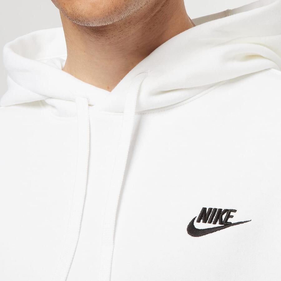 Nike Sportswear Club Fleece Pullover Hoodie Hoodies Kleding white white black maat: XXL beschikbare maaten:XS S M L XL XXL - Foto 2