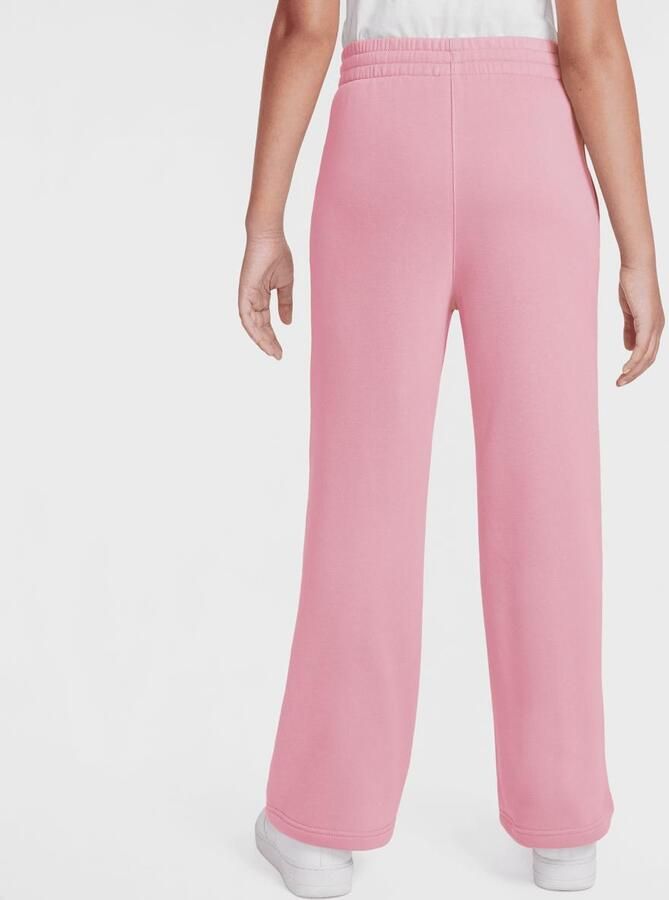 Nike Sportswear Club Fleece Wide-Leg Pants Unisex Trainingsbroeken lichtroze Kleding - Foto 2