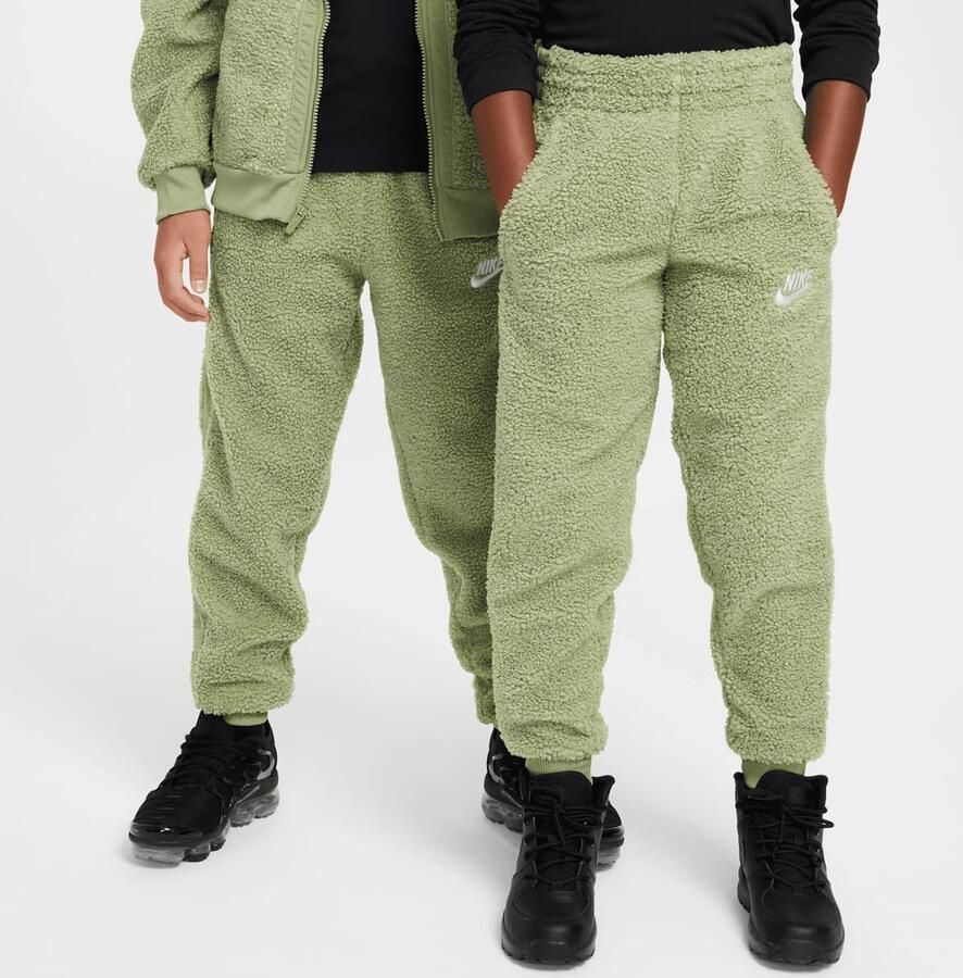 Nike Sportswear Club Fleece Winterized Pants Unisex Trainingsbroeken groen Kleding - Foto 3