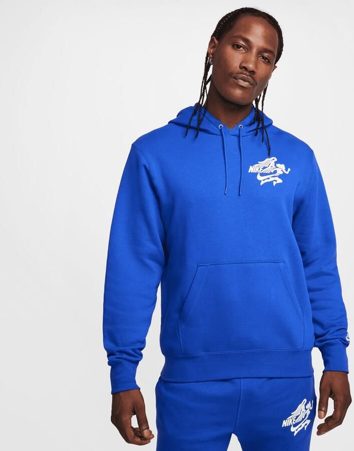 Nike Sportswear Club Hoodie Men Hoodies & Sweaters blauw Maat XL Kleding - Foto 3