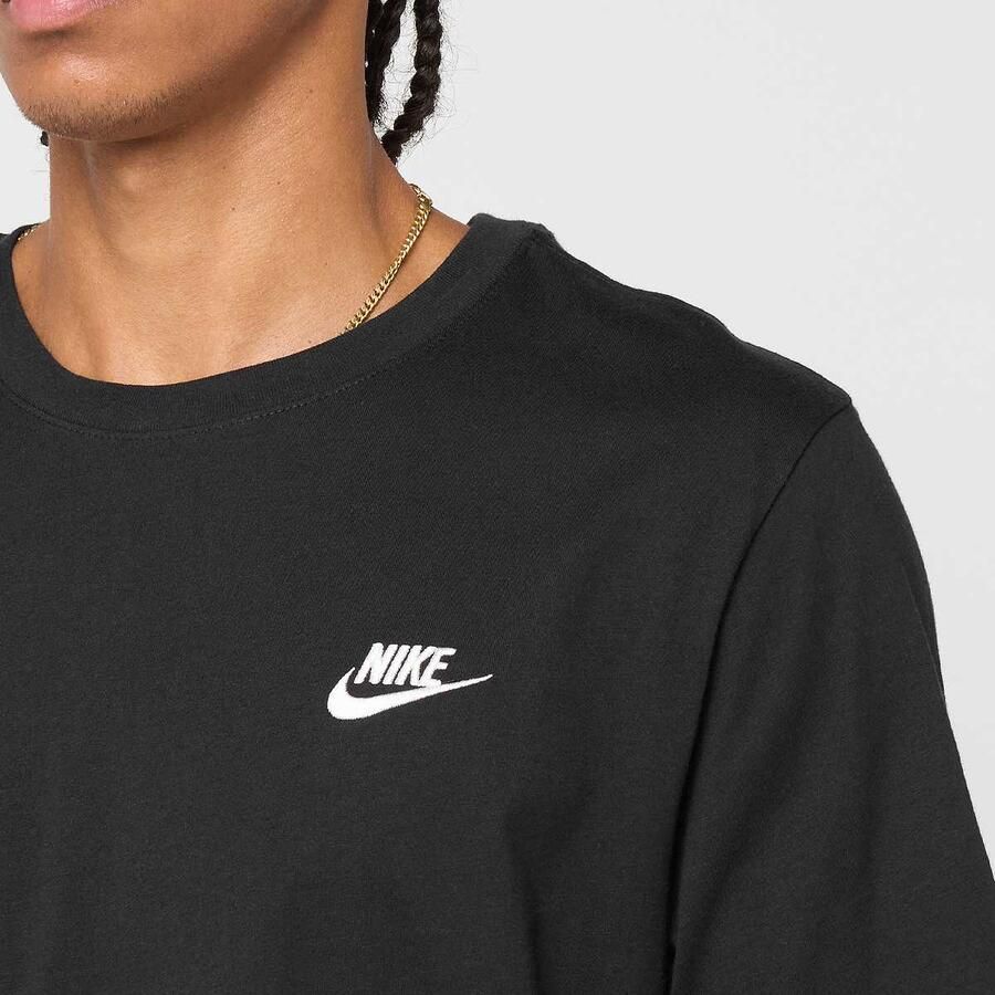 Nike Sportswear Club T-shirt T-shirts Kleding black black white maat: XXL beschikbare maaten:S M L XL XXL - Foto 4