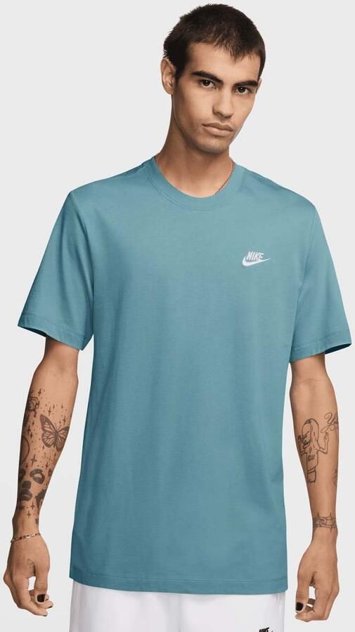 Nike Sportswear Club Tee men T-Shirts & Polo's blauw Maat XXL Kleding - Foto 3