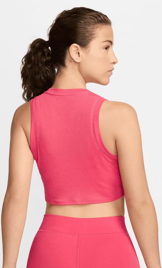 Nike Sportswear Essential Rib Crop Tanktop Wo Tops lichtroze Maat XS Kleding - Foto 2