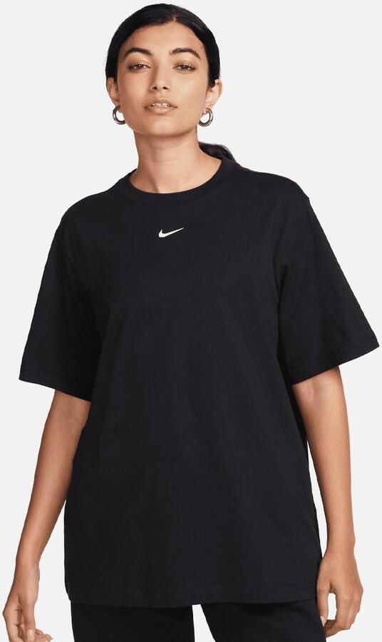 Nike Sportswear Essential Tee Lbr T-shirts black white maat: XS beschikbare maaten:XS S M L - Foto 3