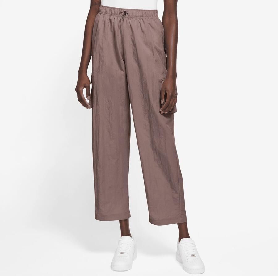 Nike Sportswear Essential Woven High Rise Cargo Pants Cargobroeken Dames smokey mauve black maat: XS beschikbare maaten:XS S M L - Foto 3