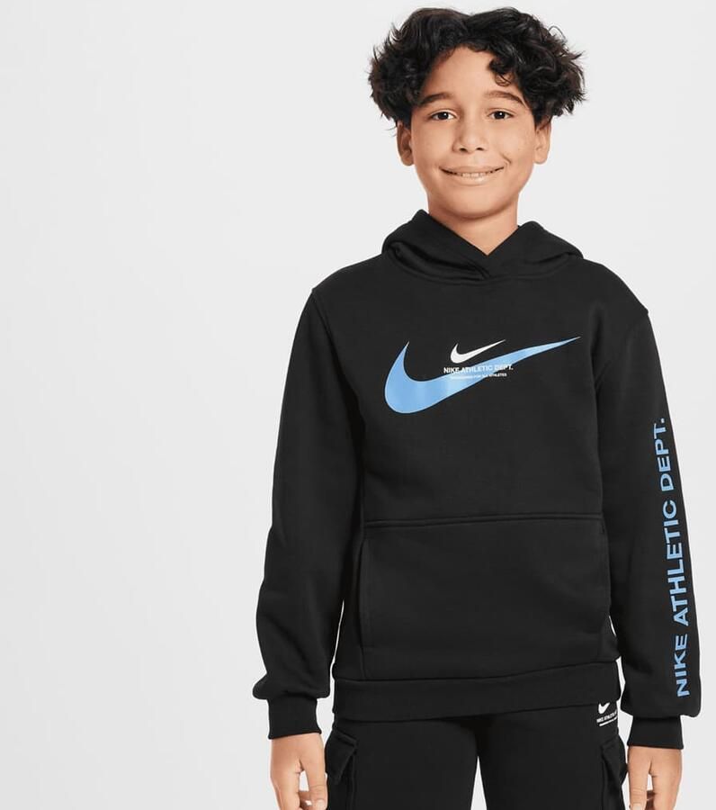 Nike Sportswear Fleece-Hoodie Hoodies & Sweaters in zwart formaten: 170 - Foto 3