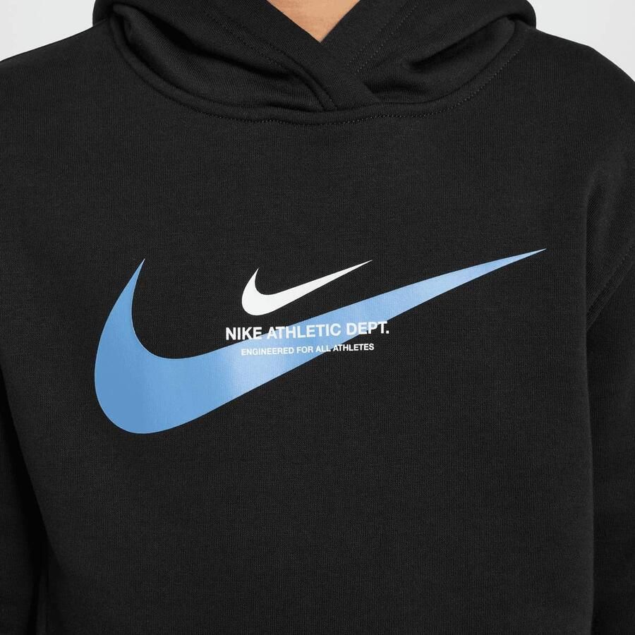 Nike Sportswear Fleece-Hoodie Hoodies & Sweaters in zwart formaten: 170