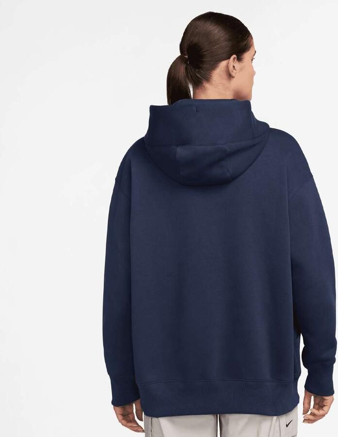 Nike Sportswear Fleece Oversize Hoodie Women Hoodies & Sweaters blauw Maat XS Kleding - Foto 3