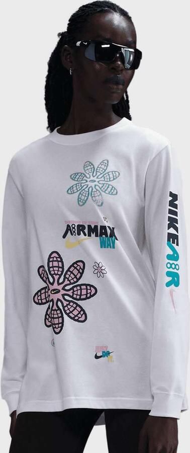 Nike Sportswear Long Sleeve AMD Wo Longsleeves wit Maat XS Kleding - Foto 3