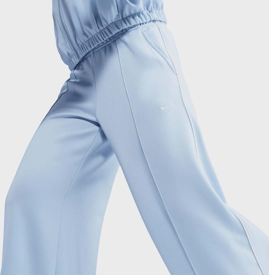 Nike Sportswear Mid-Rise Wide-Leg Track Pants Wo Trainingsbroeken blauw Maat XS Kleding