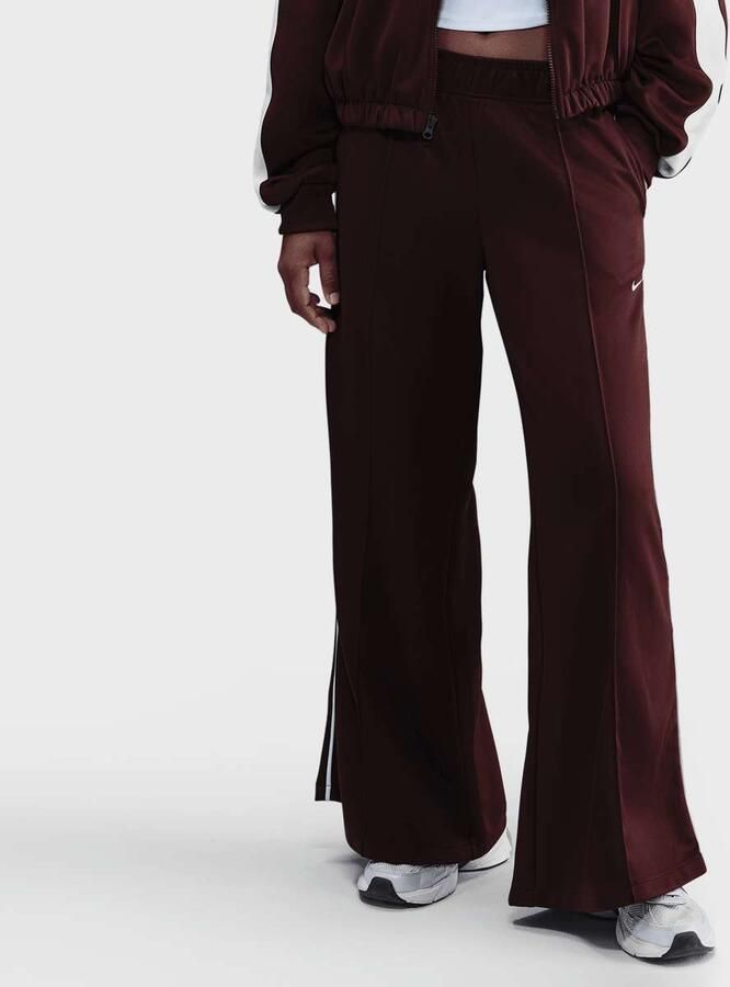 Nike Sportswear Mid-Rise Wide-Leg Track Pants Wo Trainingsbroeken rood Maat L Kleding - Foto 3