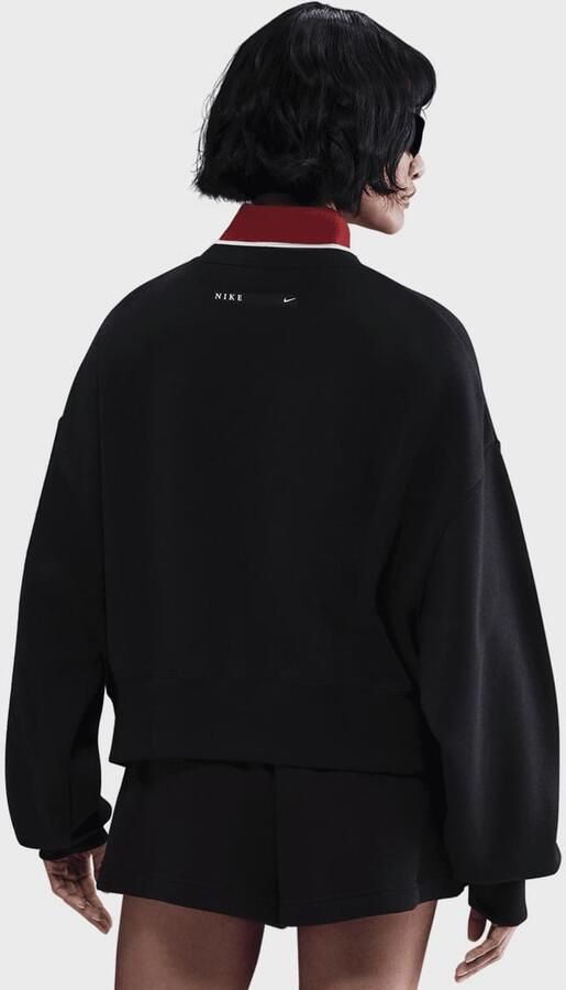 Nike Sportswear Phoenix Fleece Crew GLS Wo Hoodies & Sweaters lichtroze Maat L Kleding - Foto 2