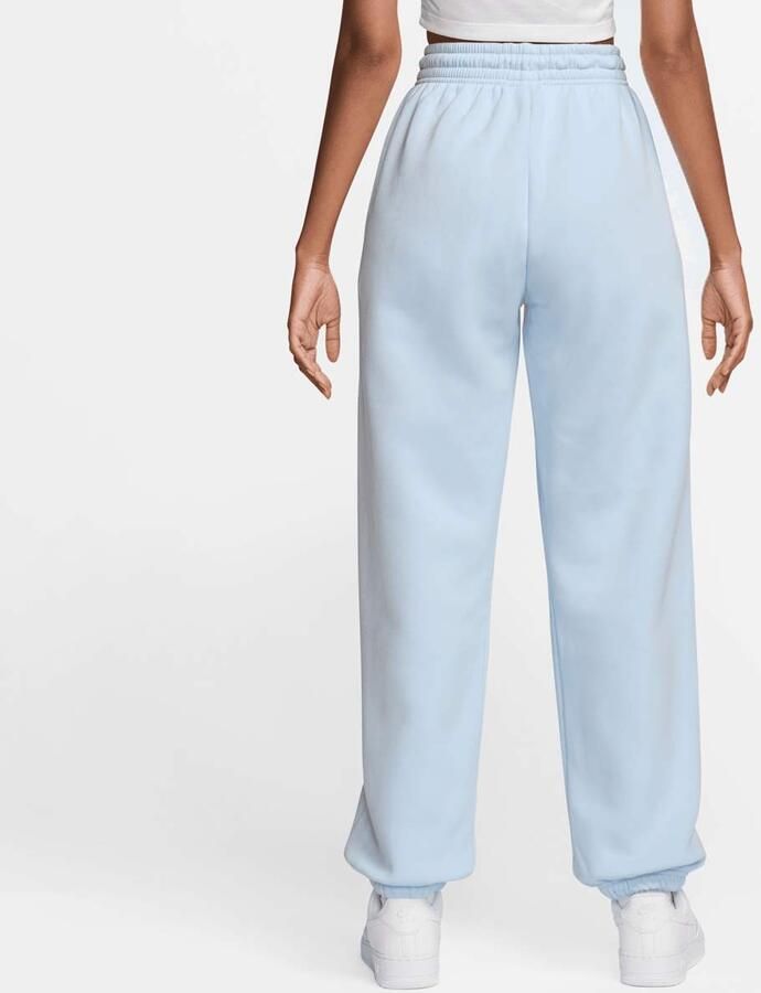 Nike Oversized joggingbroek met hoge taille voor dames Sportswear Phoenix Fleece Blue Tint- Dames Blue Tint - Foto 2