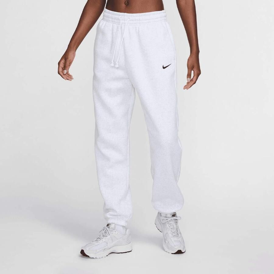 Nike Sportswear Phoenix Fleece High Raised Oversized Pant Women Trainingsbroeken wit Maat XS Kleding - Foto 3