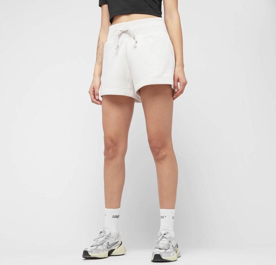 Nike Sportswear Phoenix Fleece High Rise Short Wo Sportshorts beige Maat XS Kleding - Foto 3