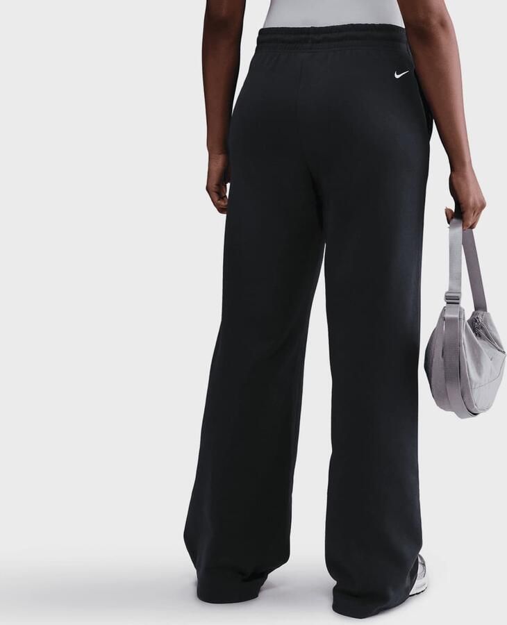 Nike Sportswear Phoenix Fleece High-Rise Wide Pants Wo Trainingsbroeken zwart Maat XS Kleding - Foto 2