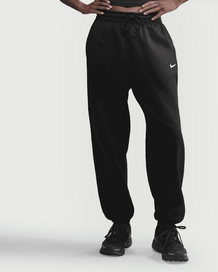 Nike Sportswear Phoenix Fleece High-waisted Oversized Sweatpants Trainingsbroeken black sail maat: XS beschikbare maaten:XS S M L - Foto 3