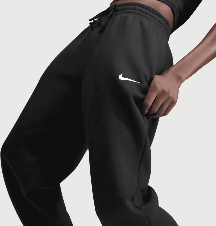 Nike Sportswear Phoenix Fleece High-waisted Oversized Sweatpants Trainingsbroeken black sail maat: XS beschikbare maaten:XS S M L