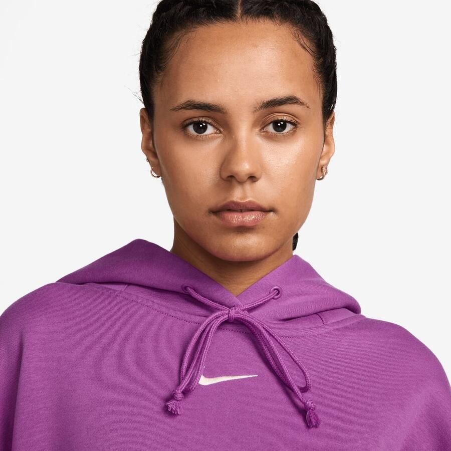 Nike Sportswear Phoenix Fleece Over Oversized Hoodie Wo Hoodies & Sweaters roze Maat XS Kleding