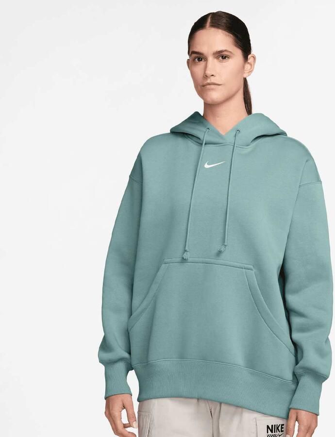 Nike Sportswear Phoenix Fleece Oversize Hoodie Wo Hoodies & Sweaters blauw Maat XS Kleding - Foto 3
