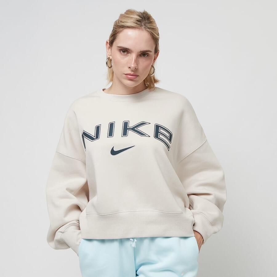 Nike Sportswear Phoenix Fleece Oversized Crew Neck Sweater Wo Hoodies & Sweaters beige Maat L Kleding - Foto 3