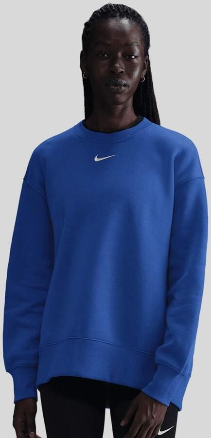 Nike Sportswear Phoenix Fleece Oversized Crew Wo Hoodies & Sweaters blauw Maat XS Kleding - Foto 3