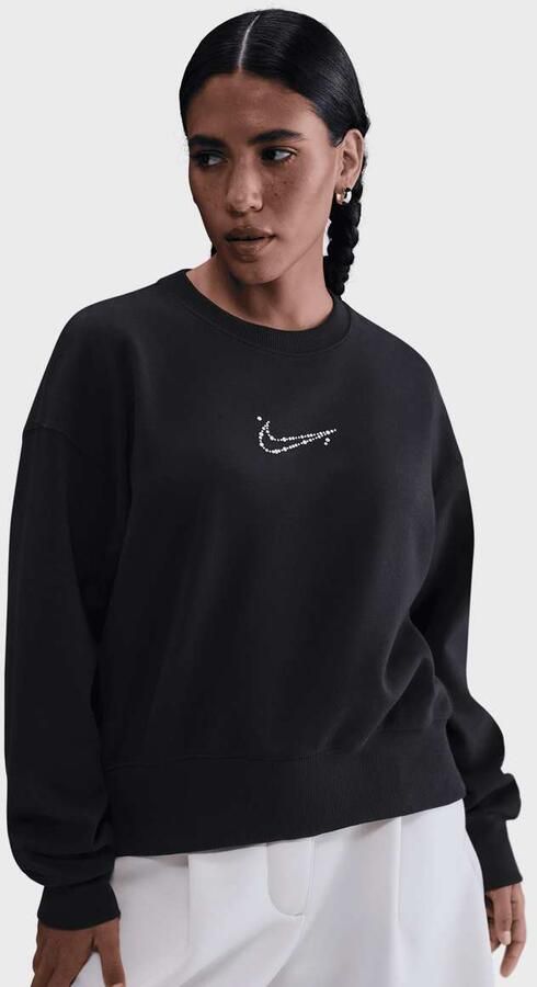 Nike Sportswear Phoenix Fleece Oversized Crew Wo Hoodies & Sweaters zwart Maat XS Kleding - Foto 3