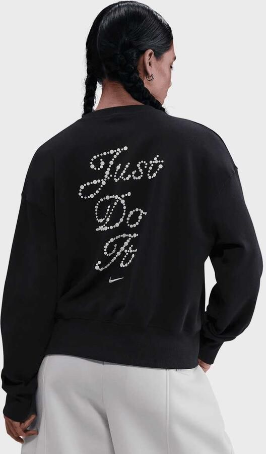 Nike Sportswear Phoenix Fleece Oversized Crew Wo Hoodies & Sweaters zwart Maat XS Kleding - Foto 2