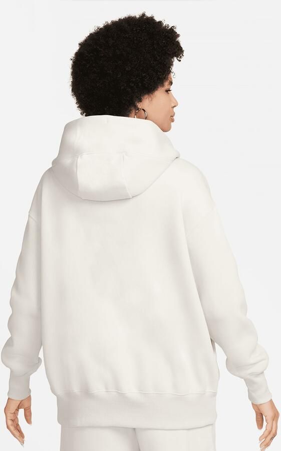 Nike Oversized fleecehoodie met rits over de hele lengte voor dames Sportswear Phoenix Fleece Light Orewood Brown- Dames Light Orewood Brown - Foto 6