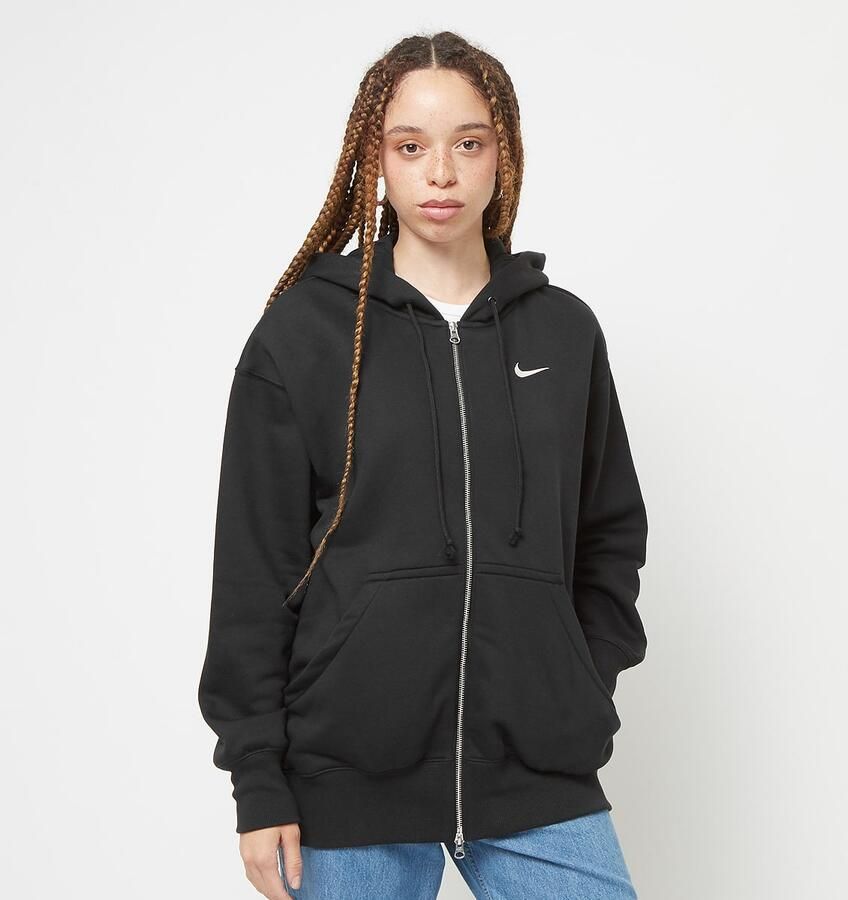 Nike Sportswear Phoenix Fleece Oversized Full-zip Hoodie Hooded vesten Kleding black sail maat: XS beschikbare maaten:XS S M L XL - Foto 3