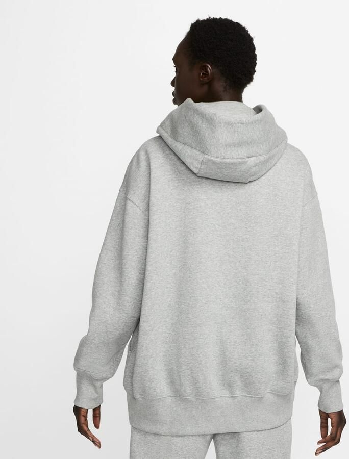 Nike Sportswear Phoenix Fleece Oversized Hoodie Hoodies Kleding dk grey heather sail maat: XS beschikbare maaten:XS S M L XL - Foto 6
