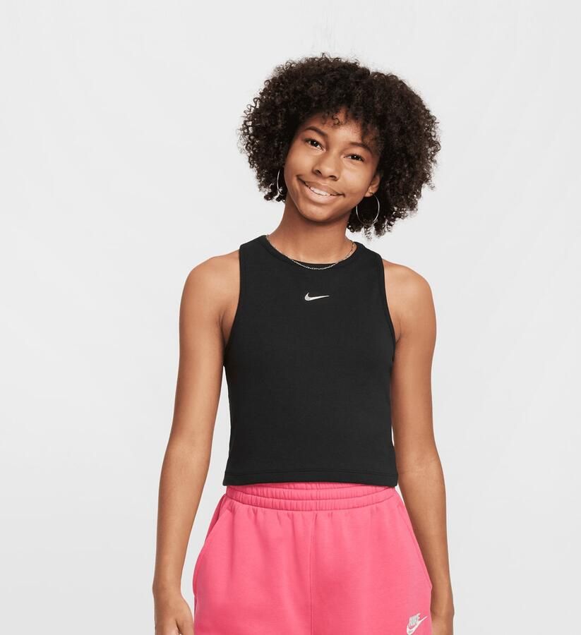 Nike Sportswear Rib Tank Dance Unisex Tanktops & Tops zwart Maat XL Kleding - Foto 3