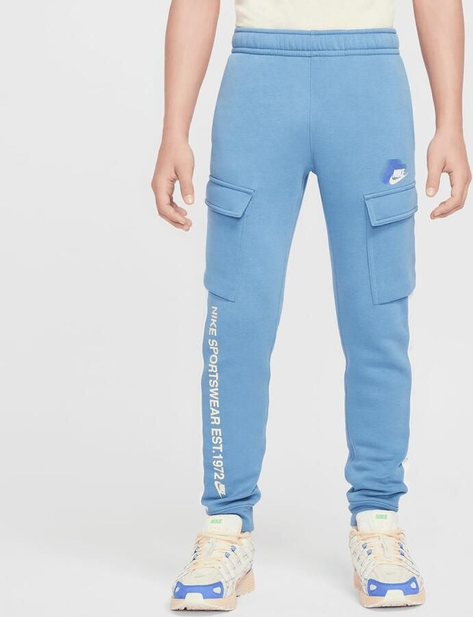 Nike Sportswear Standard Issue Cargo Pants Unisex Trainingsbroeken blauw Kleding - Foto 3