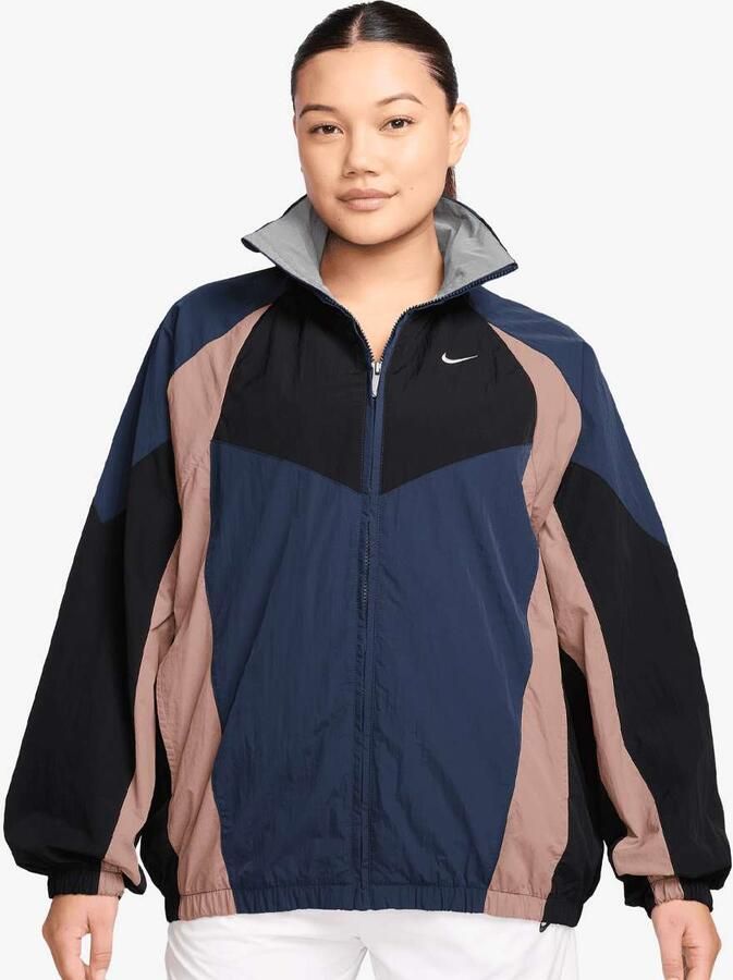 Nike Sportswear Street Oversized Track Jacket Wo Trainingspakken blauw Maat XS Kleding - Foto 3