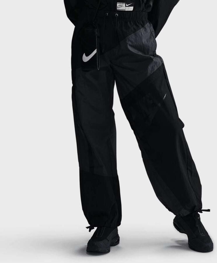 Nike Sportswear Street Woven Pants Wo Trainingsbroeken grijs Maat XS Kleding - Foto 3