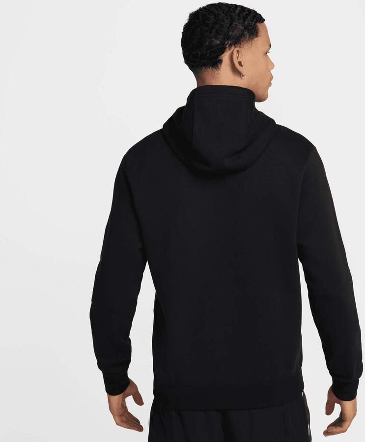 Nike Sportswear Swoosh Air Fleece Hoodie Men Hoodies & Sweaters zwart Maat XXL Kleding - Foto 2