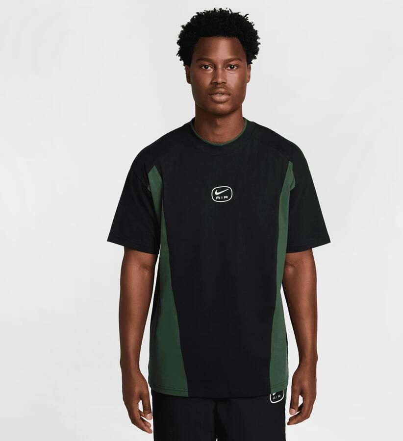 Nike Sportswear Swoosh Air Loose Fit Top Men T-Shirts & Polo's zwart Maat XL Kleding - Foto 3