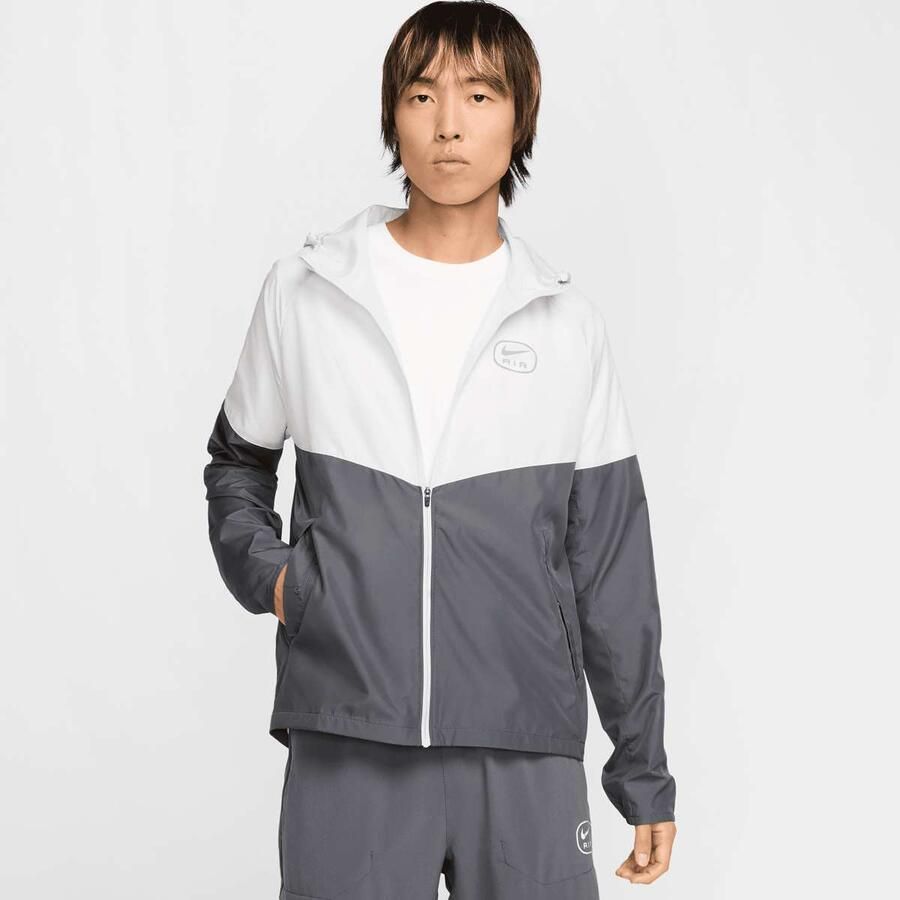 Nike Sportswear Swoosh Air Run Jacket Men Trainingspakken grijs Maat XXL Kleding - Foto 3