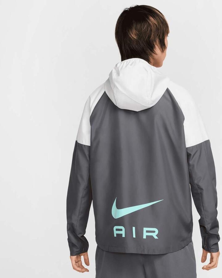 Nike Sportswear Swoosh Air Run Jacket Men Trainingspakken grijs Maat XXL Kleding - Foto 2