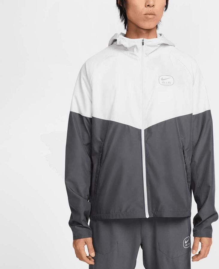 Nike Sportswear Swoosh Air Run Jacket Men Trainingspakken grijs Maat XXL Kleding