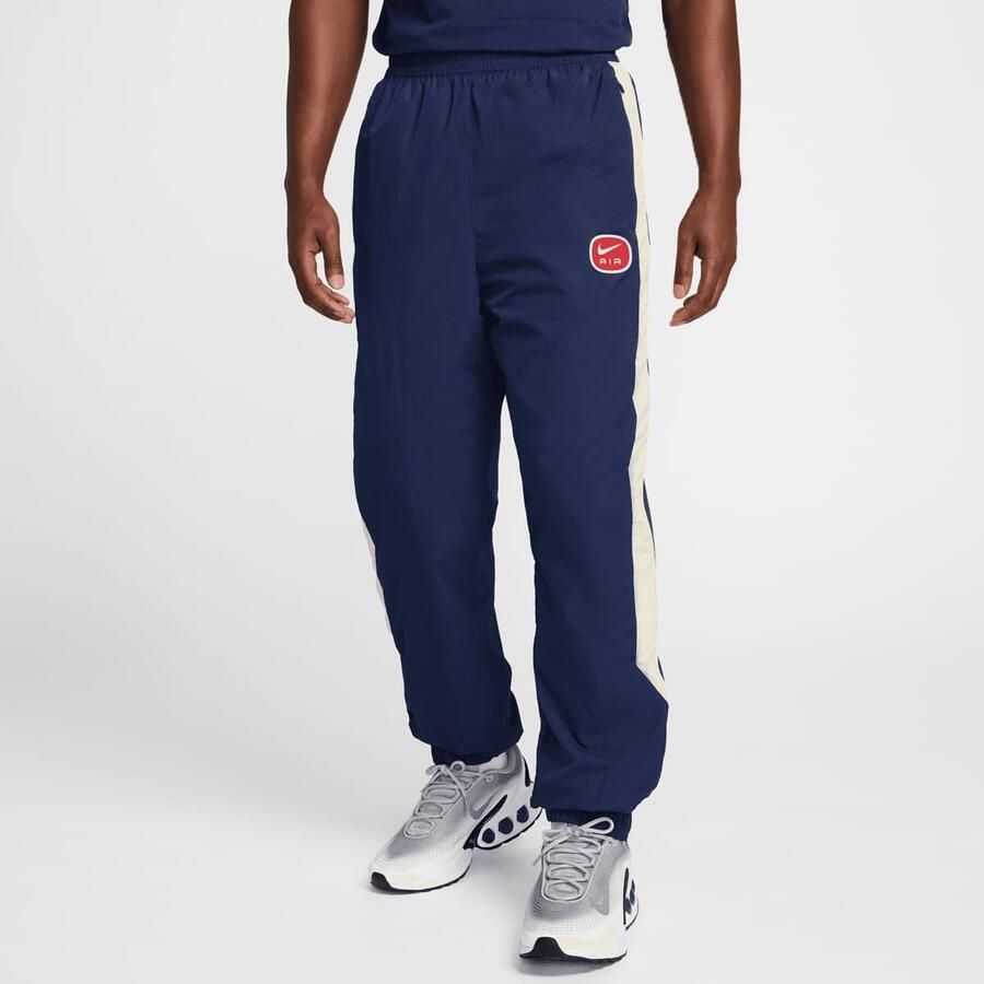 Nike Sportswear Swoosh Air Woven Pants Men Trainingsbroeken blauw Maat XXL Kleding - Foto 3