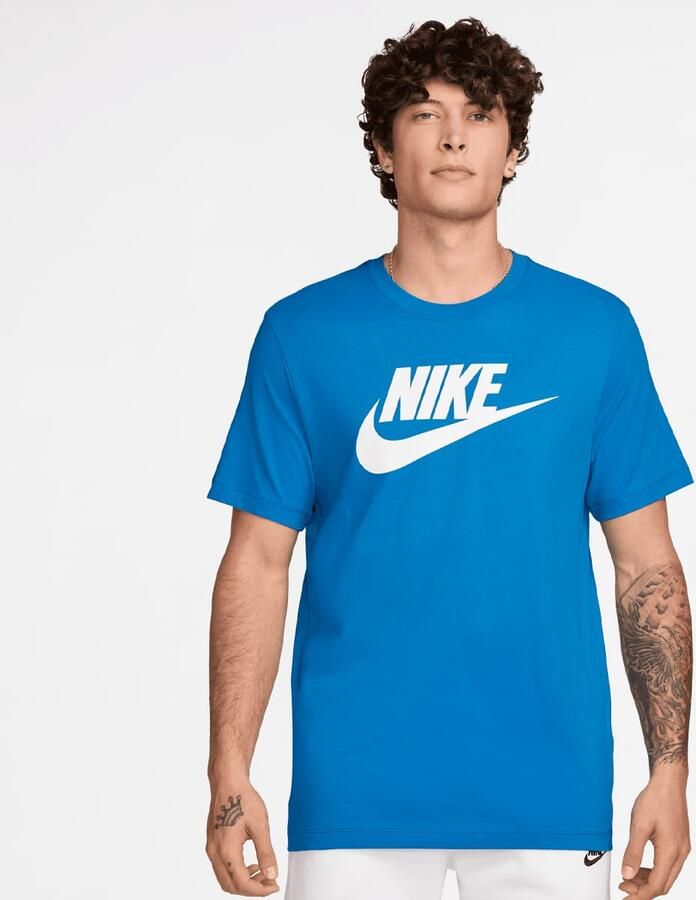 Nike Sportswear Tee Men T-Shirts & Polo's blauw Maat XL Kleding - Foto 3