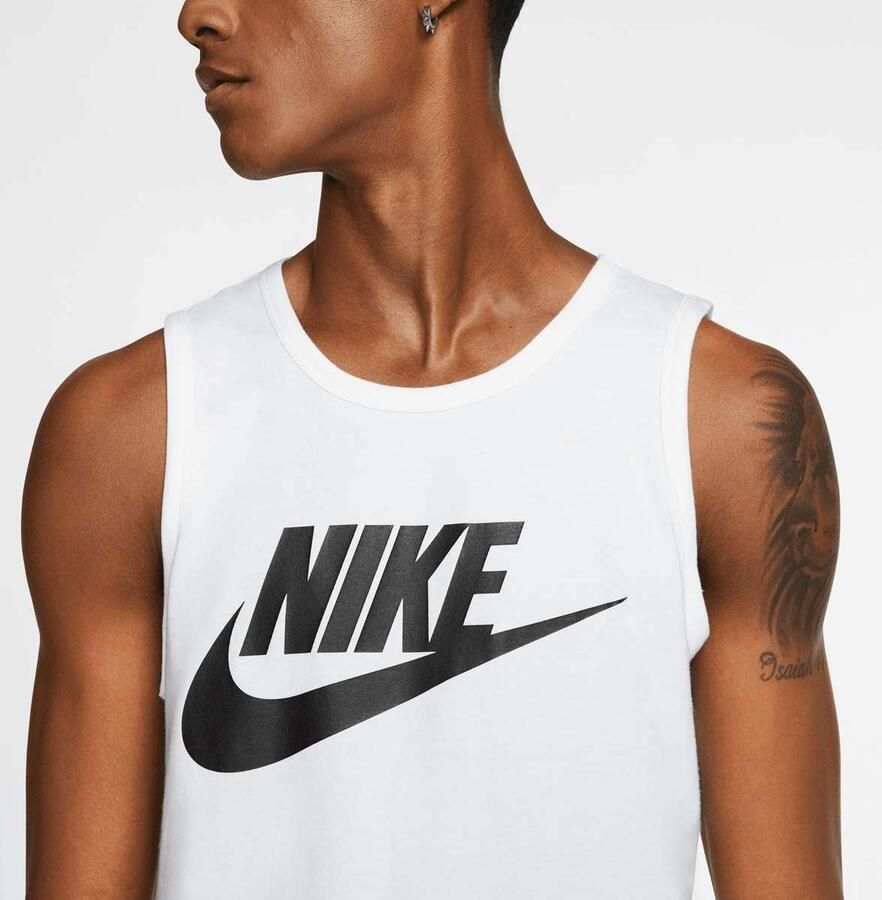 Nike Sportswear Tank Icon Futura Men Tanktops wit Maat XXL Kleding