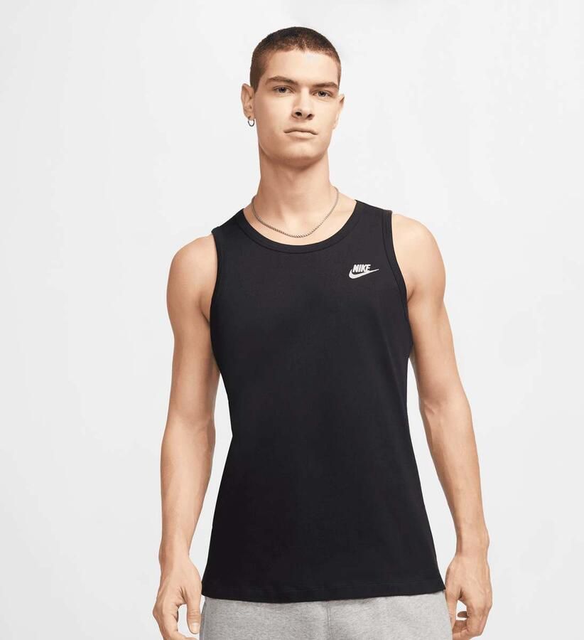 Nike Sportswear Tank Tanktops Kleding black white maat: XXL beschikbare maaten:S M L XL XXL - Foto 4