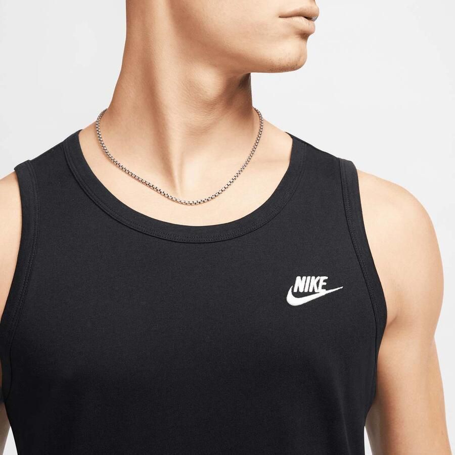 Nike Sportswear Tank Tanktops Kleding black white maat: XXL beschikbare maaten:S M L XL XXL
