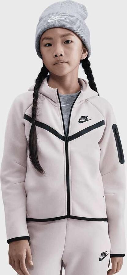 Nike Sportswear Tech Fleece Full-Zip Hoodie Unisex Hoodies & Sweaters beige Kleding - Foto 4