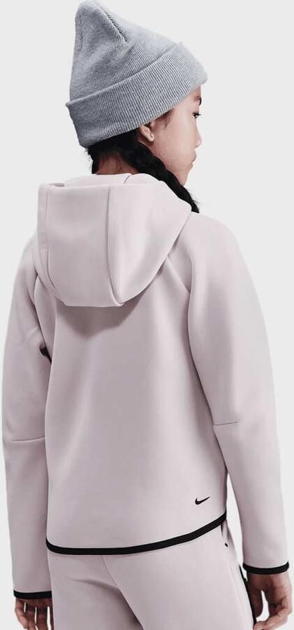 Nike Sportswear Tech Fleece Full-Zip Hoodie Unisex Hoodies & Sweaters beige Kleding - Foto 3