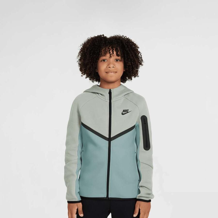 Nike Sportswear Tech Fleece Full-Zip Hoodie Unisex Hoodies & Sweaters blauw Kleding - Foto 3
