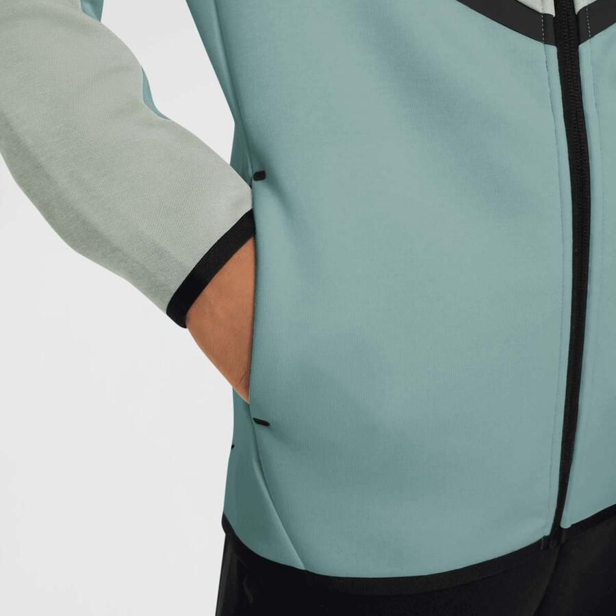 Nike Sportswear Tech Fleece Full-Zip Hoodie Unisex Hoodies & Sweaters blauw Kleding - Foto 2